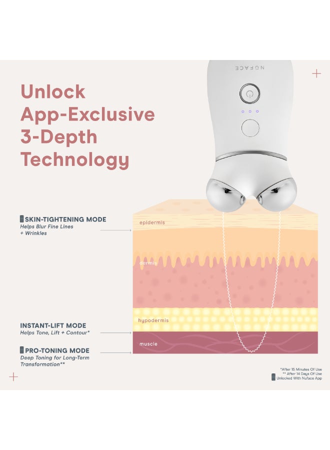Nuface مجموعة البداية NuFACE TRINITY+® PRO - Image 4